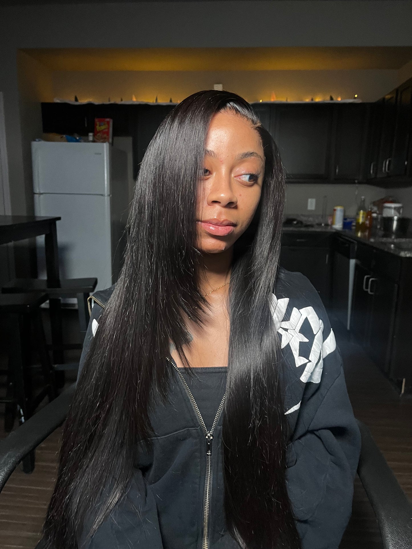 Straight Frontal Wig (200% Density)