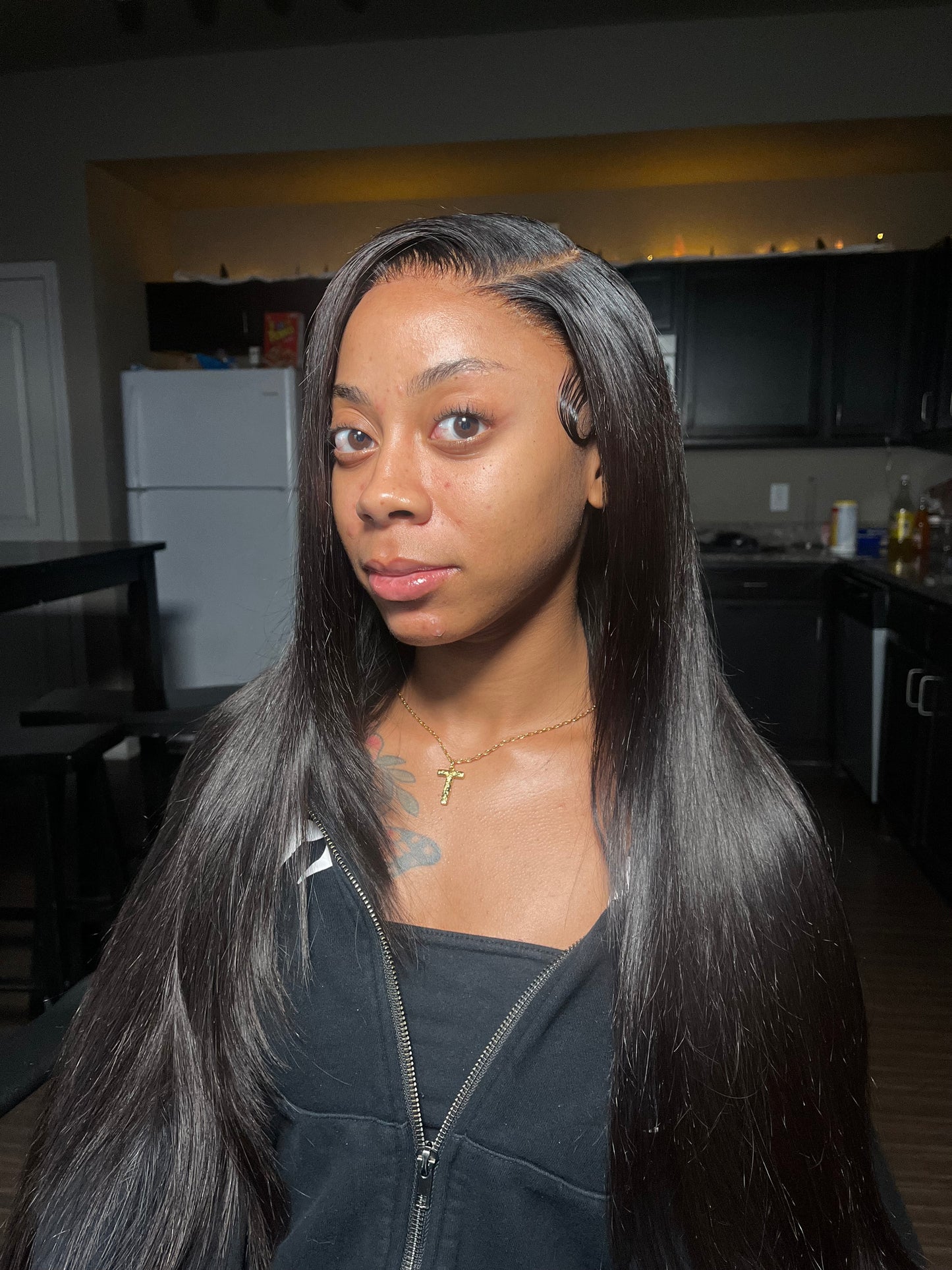 Closure Wig Straight (200% Density)