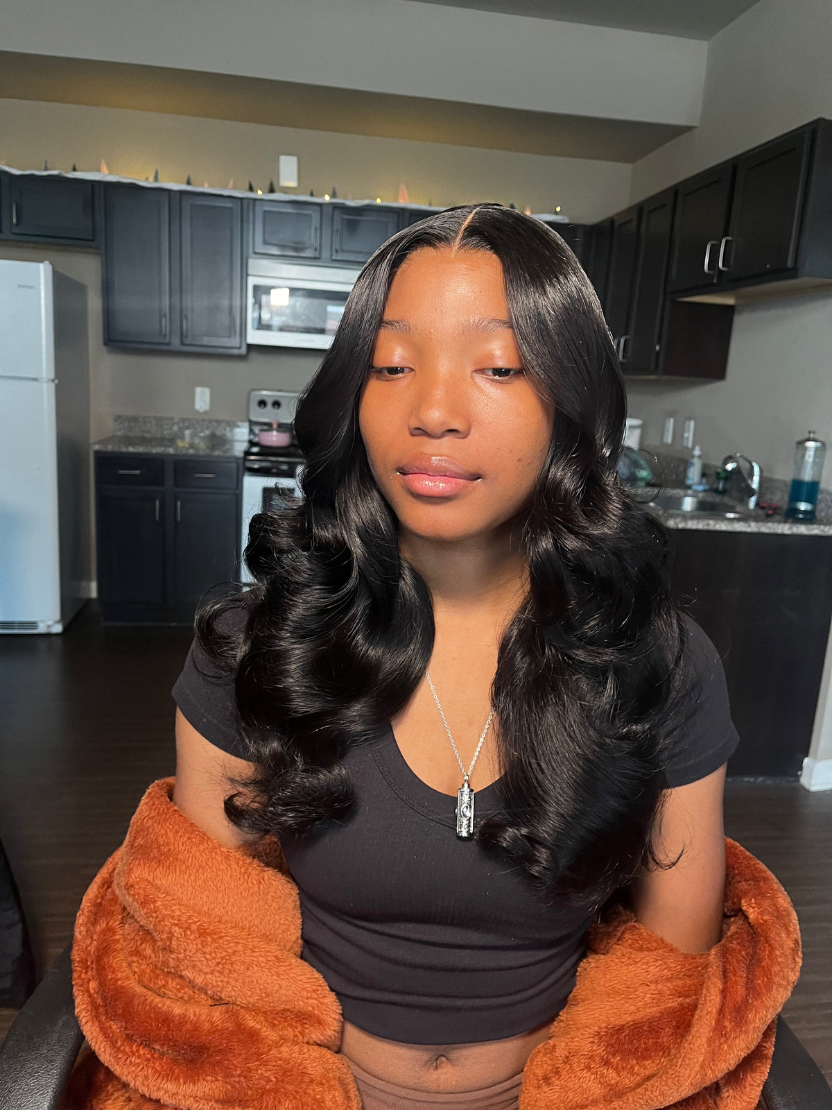 Closure Wig Body Wave (200% Density)